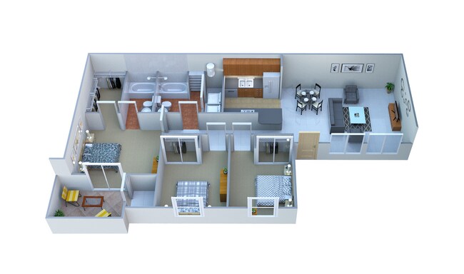 Mona lisa 20206A floor plan